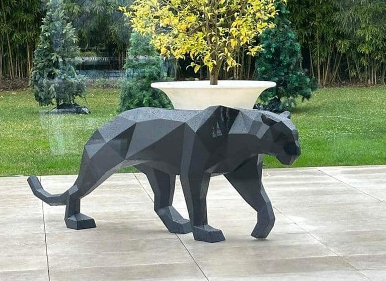strutture di metallo per interior design